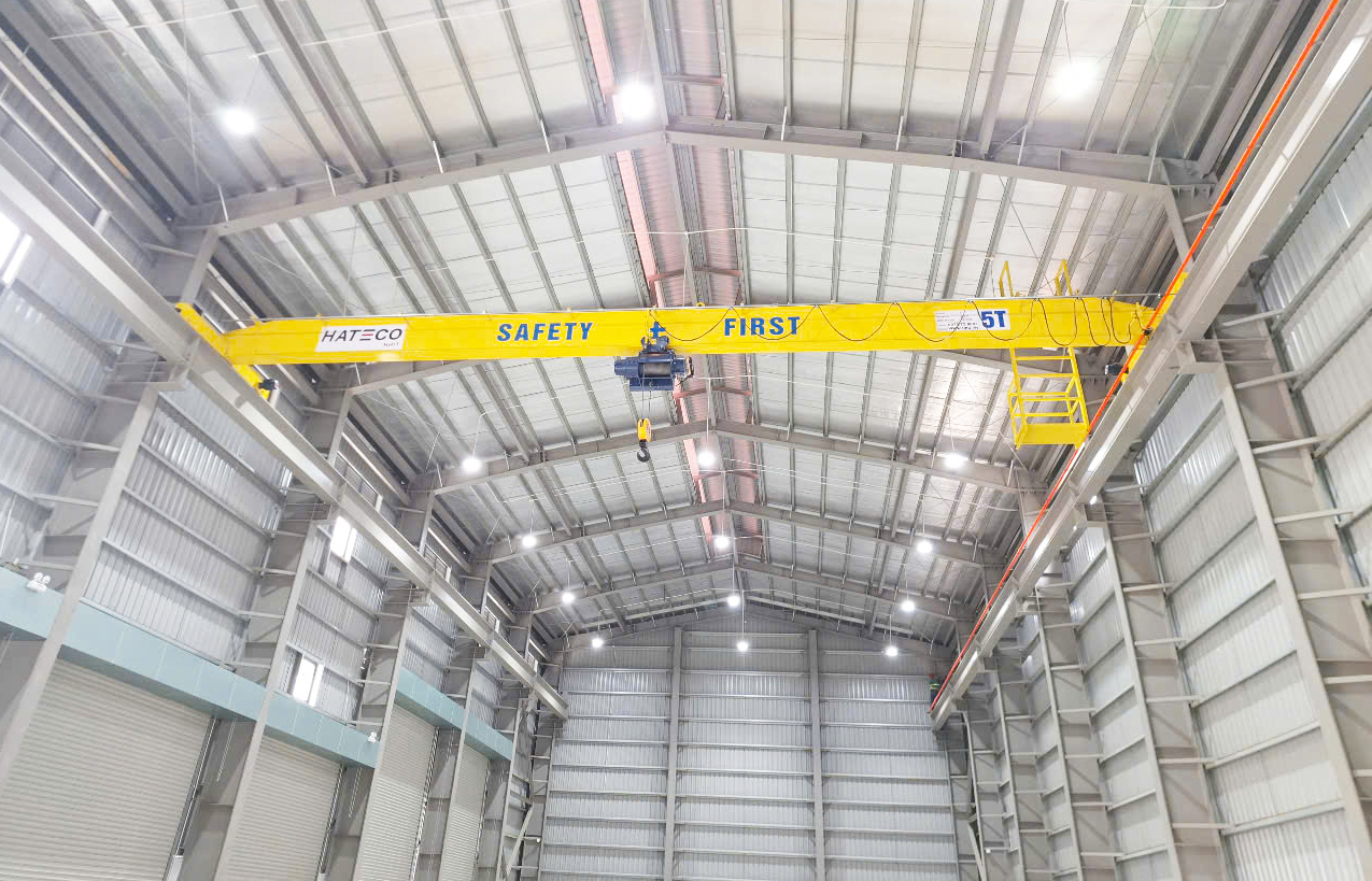 Cầu trục 5 tấn dầm đơn HKD