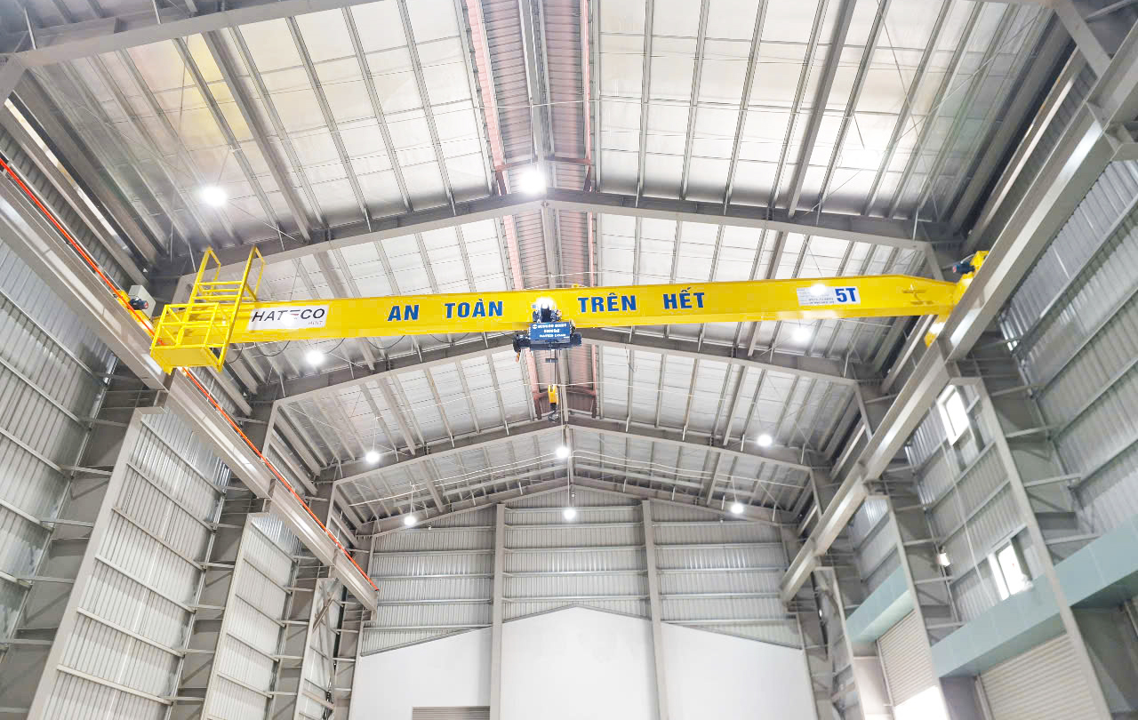 Cầu trục 5 tấn dầm đơn HKD Crane